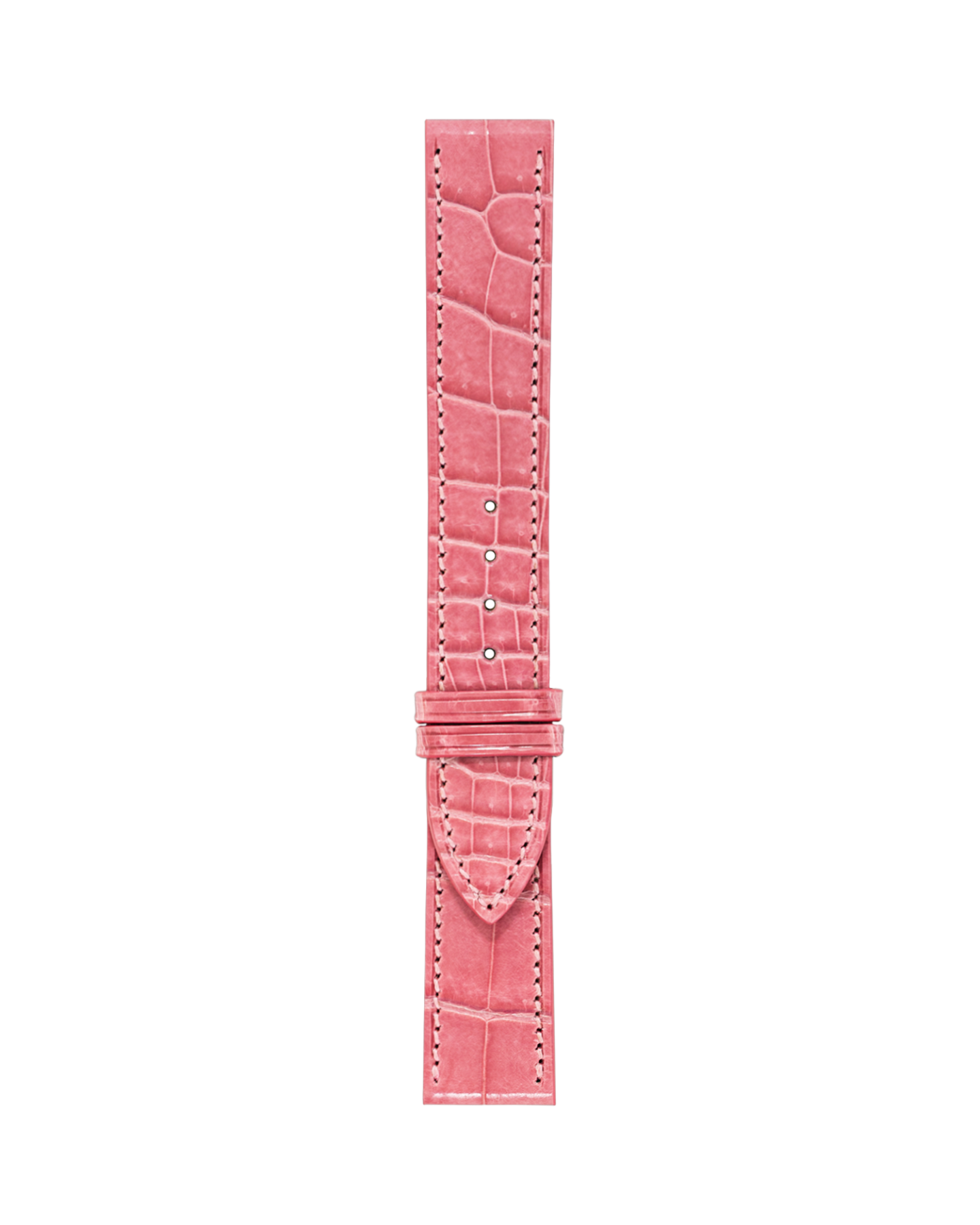Crocodile@Pink Glossy Strap